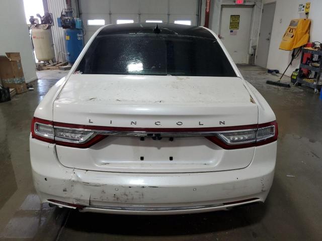 1LN6L9NC4J5617751 - 2018 LINCOLN CONTINENTAL RESERVE WHITE photo 6