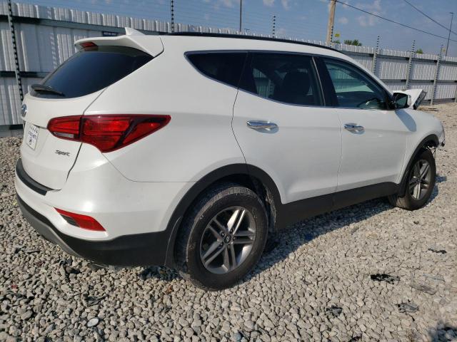 5XYZU3LB2JG543937 - 2018 HYUNDAI SANTA FE S WHITE photo 3