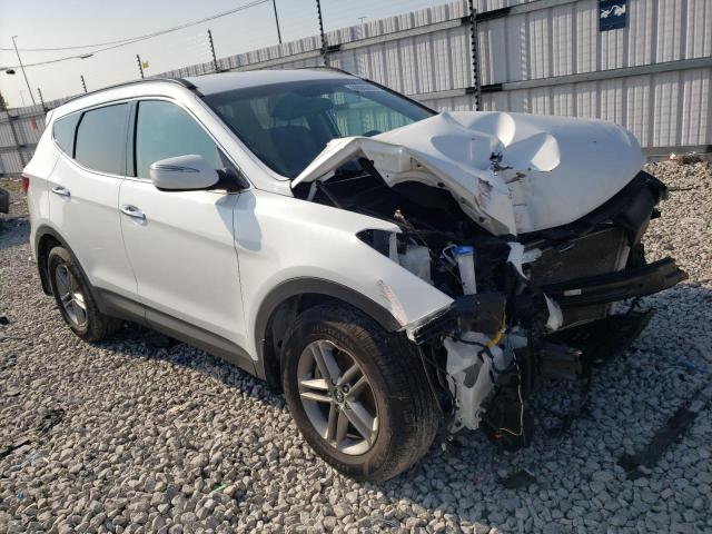 5XYZU3LB2JG543937 - 2018 HYUNDAI SANTA FE S WHITE photo 4