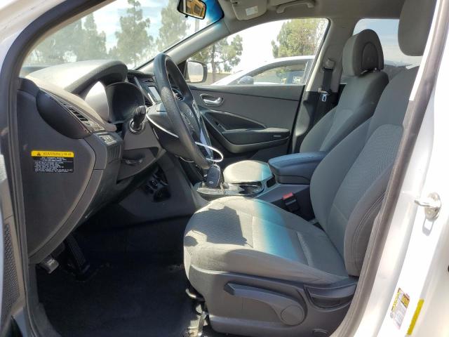 5NMZT3LBXJH084021 - 2018 HYUNDAI SANTA FE S WHITE photo 7