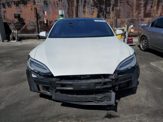 5YJSA1E2XLF367032 - 2020 TESLA MODEL S Սպիտակ լուսանկար 5