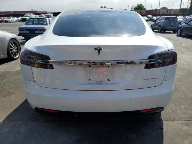 5YJSA1E2XLF367032 - 2020 TESLA MODEL S Սպիտակ լուսանկար 6