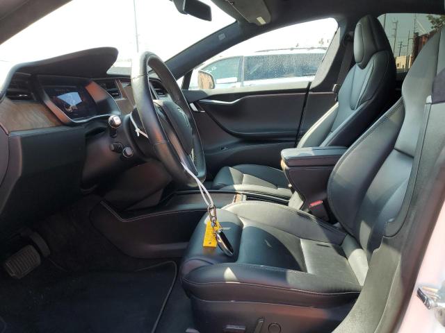 5YJSA1E2XLF367032 - 2020 TESLA MODEL S Սպիտակ լուսանկար 7