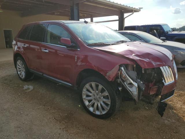 2LMDJ6JK9DBL24330 - 2013 LINCOLN MKX RED photo 4