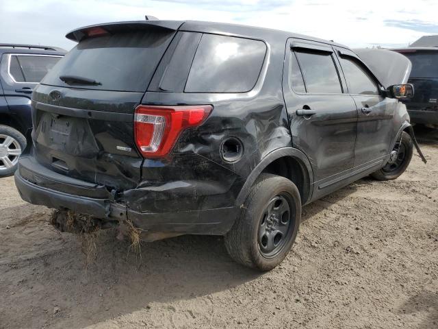 1FM5K8AR6JGB34365 - 2018 FORD EXPLORER POLICE INTERCEPTOR BLACK photo 3