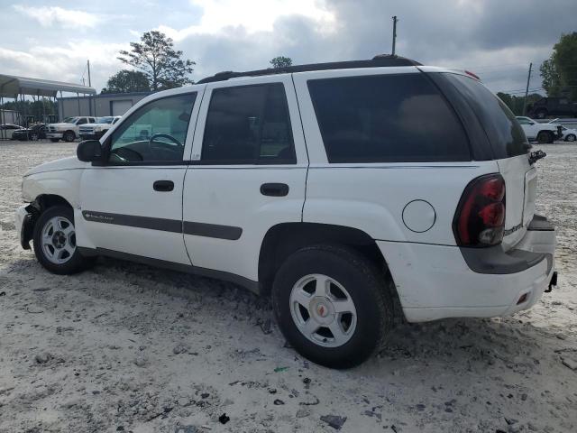 1GNDS13S032274541 - 2003 CHEVROLET TRAILBLAZE WHITE photo 2