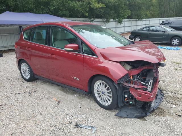 1FADP5CU3DL543619 - 2013 FORD C-MAX PREMIUM BURGUNDY photo 4