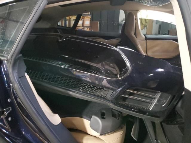 5YJSA1H18EFP51462 - 2014 TESLA MODEL S Mavi foto 10
