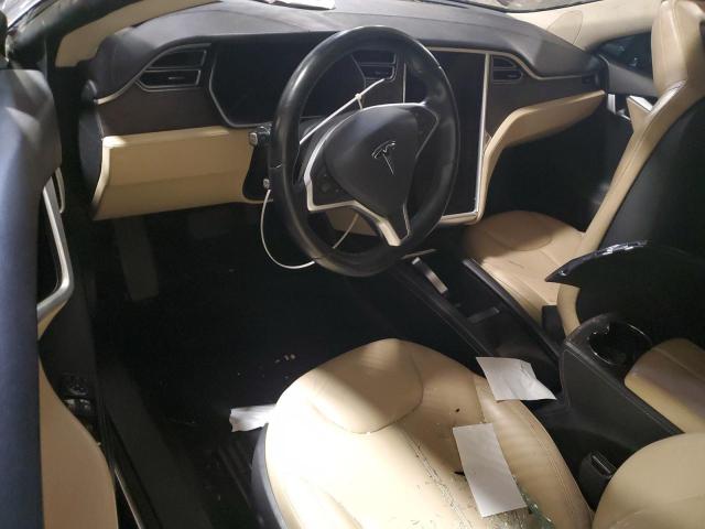 5YJSA1H18EFP51462 - 2014 TESLA MODEL S Mavi foto 8