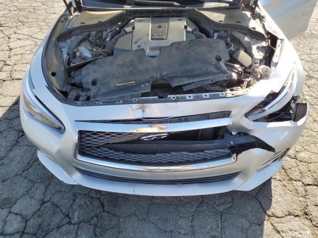 JN1BV7AP7FM349319 - 2015 INFINITI Q50 BASE SILVER photo 11