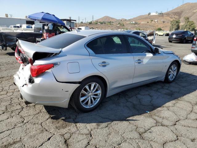 JN1BV7AP7FM349319 - 2015 INFINITI Q50 BASE SILVER photo 3