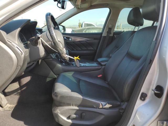 JN1BV7AP7FM349319 - 2015 INFINITI Q50 BASE SILVER photo 7