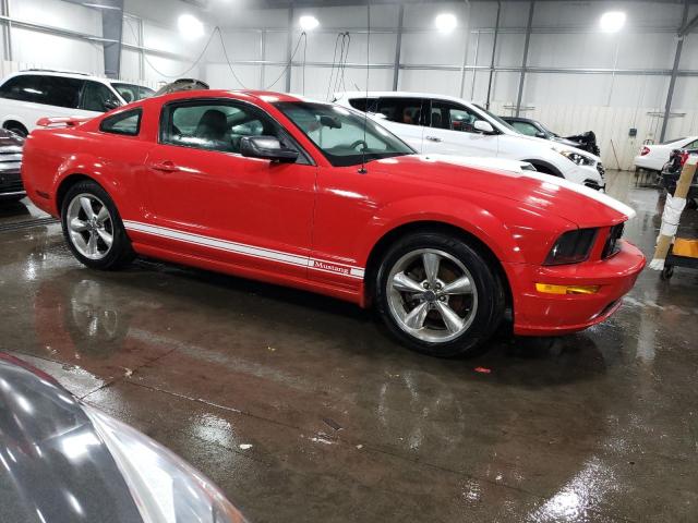 1ZVHT80N585158317 - 2008 FORD MUSTANG RED photo 4