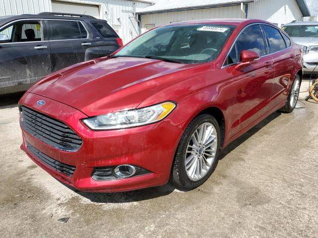 3FA6P0H98ER308765 - 2014 FORD FUSION SE BURGUNDY photo 1