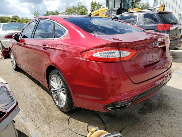 3FA6P0H98ER308765 - 2014 FORD FUSION SE BURGUNDY photo 2