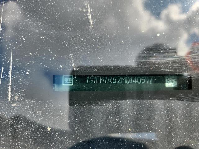 1G1FK1R62M0140597 - 2021 CHEVROLET CAMARO ZL1 GRAY photo 12