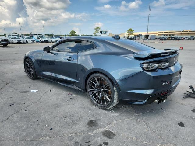 1G1FK1R62M0140597 - 2021 CHEVROLET CAMARO ZL1 GRAY photo 2