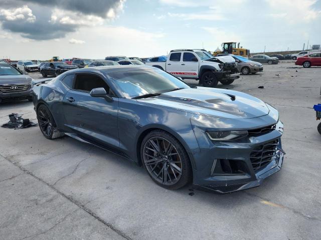 1G1FK1R62M0140597 - 2021 CHEVROLET CAMARO ZL1 GRAY photo 4