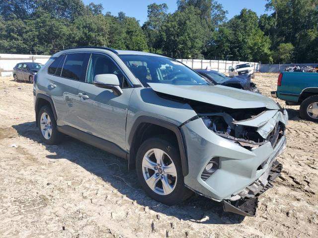 2T3P1RFV4KC004023 - 2019 TOYOTA RAV4 XLE მწვანე ფოტო 4