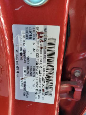 JM1DKFD72H0146353 - 2017 MAZDA CX-3 GRAND TOURING RED photo 13