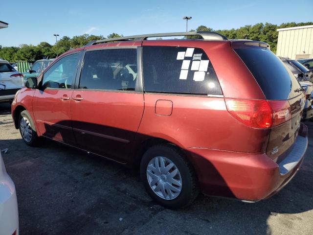 5TDZK23C47S065217 - 2007 TOYOTA SIENNA CE RED photo 2