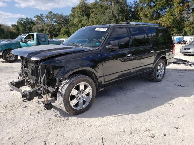1FMJK2A56AEB71744 - 2010 FORD EXPEDITION EL LIMITED BLACK photo 1