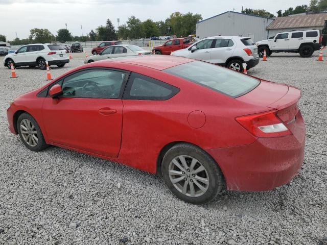 2HGFG3B86CH505861 - 2012 HONDA CIVIC EX RED photo 2