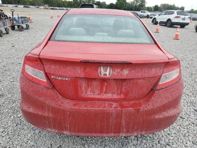 2HGFG3B86CH505861 - 2012 HONDA CIVIC EX RED photo 6