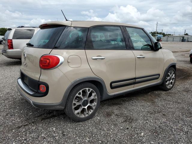 ZFBCFADH1EZ023357 - 2014 FIAT 500L TREKKING BEIGE photo 3