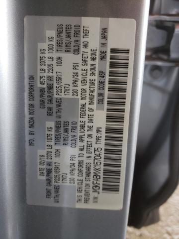 JM3KFABMXK1570475 - 2019 MAZDA CX-5 SPORT Күміс фото 13