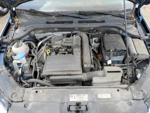 3VWDB7AJ3HM219181 - 2017 VOLKSWAGEN JETTA SE BLUE photo 11