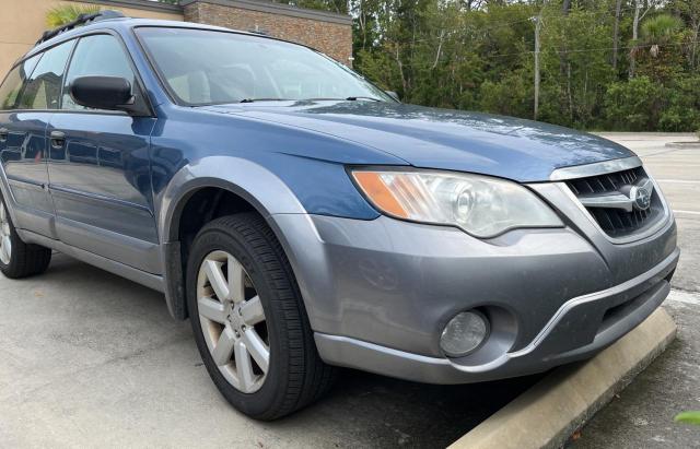 4S4BP61C196342451 - 2009 SUBARU OUTBACK 2.5I BLUE photo 1