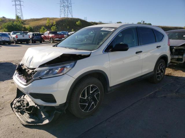 5J6RM4H43GL085560 - 2016 HONDA CR-V SE WHITE photo 1