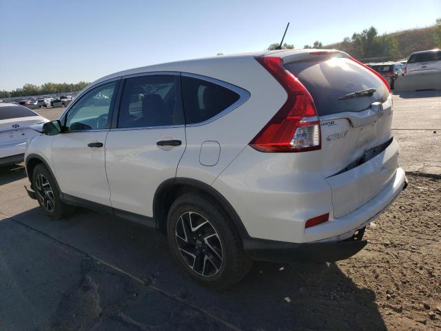 5J6RM4H43GL085560 - 2016 HONDA CR-V SE WHITE photo 2