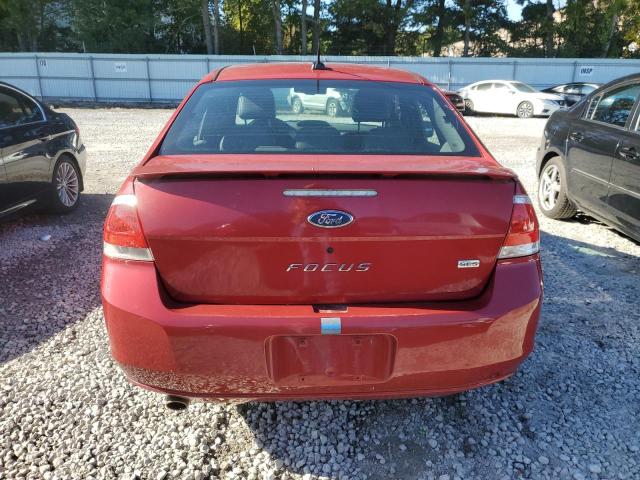 1FAHP36N49W212628 - 2009 FORD FOCUS SES RED photo 6