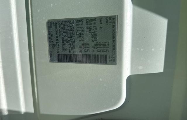 5N1DR2MN2JC617744 - 2018 NISSAN PATHFINDER S თეთრი ფოტო 10