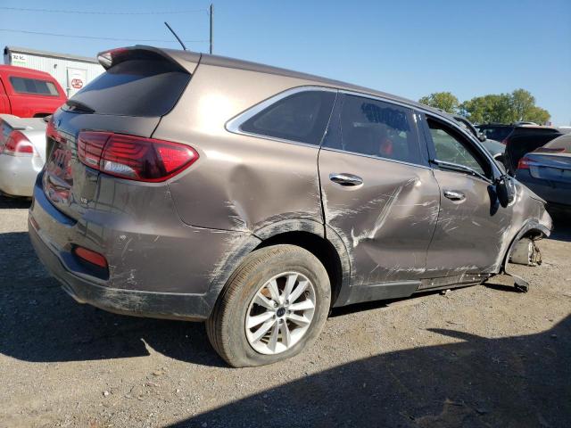 5XYPGDA59KG449802 - 2019 KIA SORENTO LX BROWN photo 3