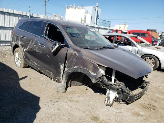 5XYPGDA59KG449802 - 2019 KIA SORENTO LX BROWN photo 4