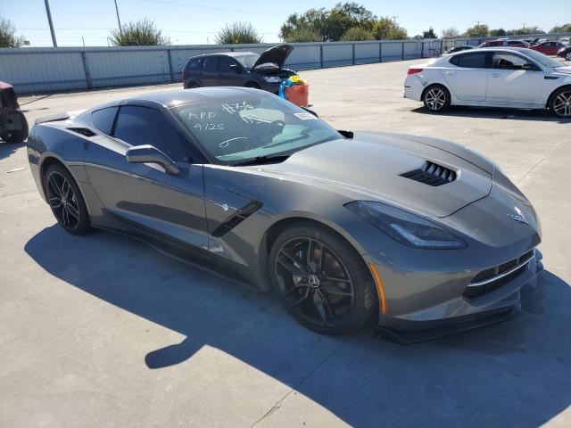 1G1YB2D77F5120768 - 2015 CHEVROLET CORVETTE STINGRAY 1LT GRAY photo 4