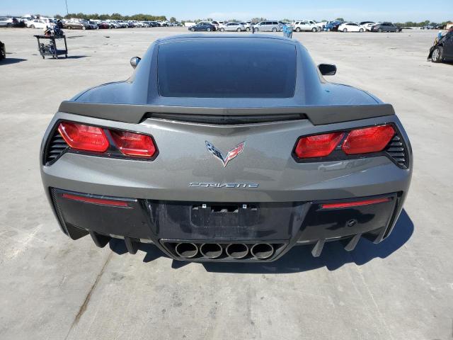 1G1YB2D77F5120768 - 2015 CHEVROLET CORVETTE STINGRAY 1LT GRAY photo 6