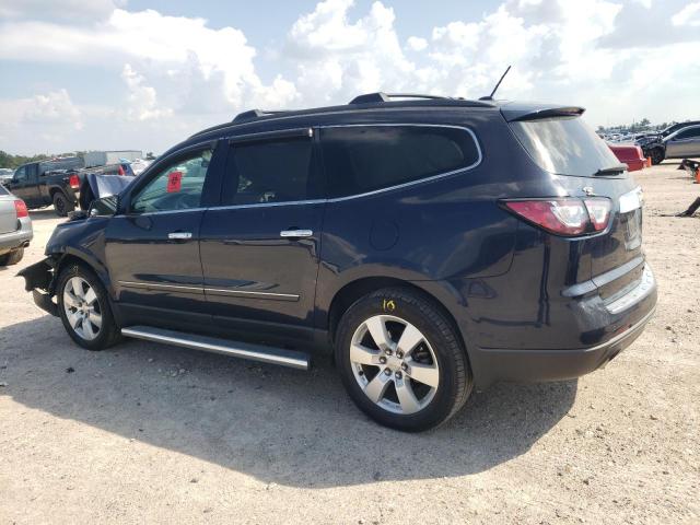 1GNKRJKD2FJ103905 - 2015 CHEVROLET TRAVERSE LTZ BLUE photo 2