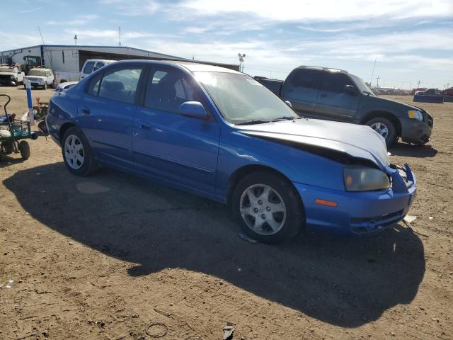 KMHDN46D05U969555 - 2005 HYUNDAI ELANTRA GLS BLUE photo 4