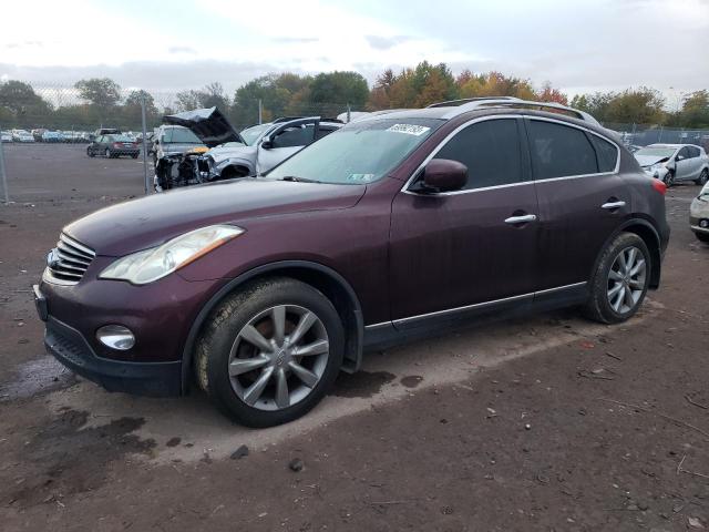 JN1AJ0HR2CM453573 - 2012 INFINITI EX35 BASE Բորդո լուսանկար 1