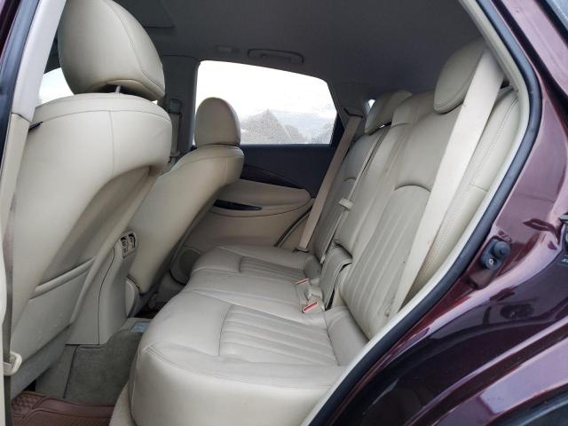 JN1AJ0HR2CM453573 - 2012 INFINITI EX35 BASE Բորդո լուսանկար 10