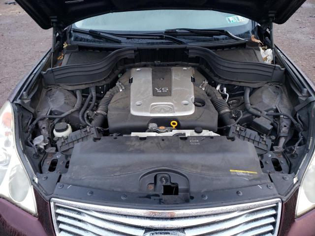 JN1AJ0HR2CM453573 - 2012 INFINITI EX35 BASE Բորդո լուսանկար 11