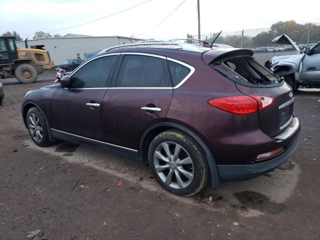 JN1AJ0HR2CM453573 - 2012 INFINITI EX35 BASE Բորդո լուսանկար 2