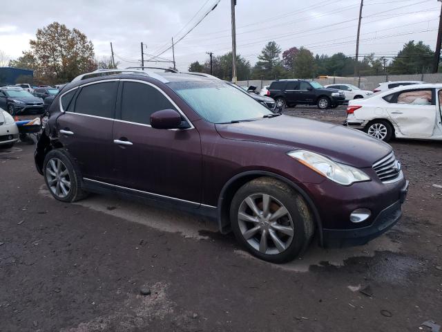 JN1AJ0HR2CM453573 - 2012 INFINITI EX35 BASE Բորդո լուսանկար 4