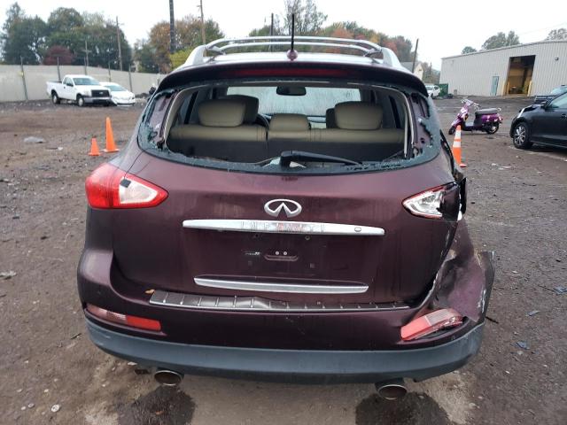JN1AJ0HR2CM453573 - 2012 INFINITI EX35 BASE Բորդո լուսանկար 6