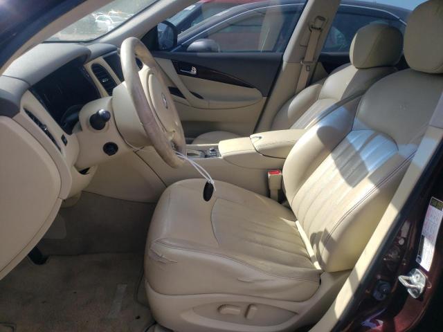JN1AJ0HR2CM453573 - 2012 INFINITI EX35 BASE Բորդո լուսանկար 7