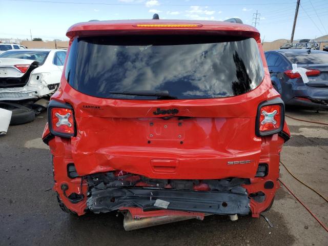 ZACCJAAB3JPG69164 - 2018 JEEP RENEGADE SPORT RED photo 6